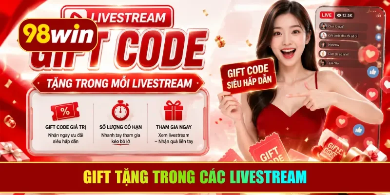 Gift tặng trong các livestream