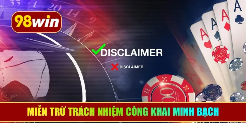 Miễn trừ trách nhiệm hạn chế về tranh chấp